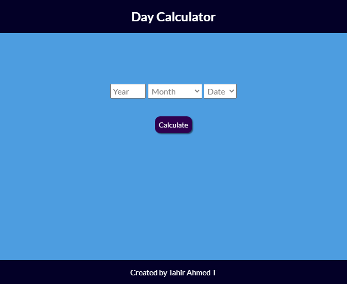 Day Calculator