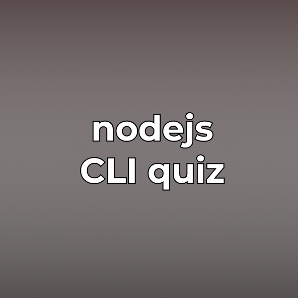 node-cli-quiz